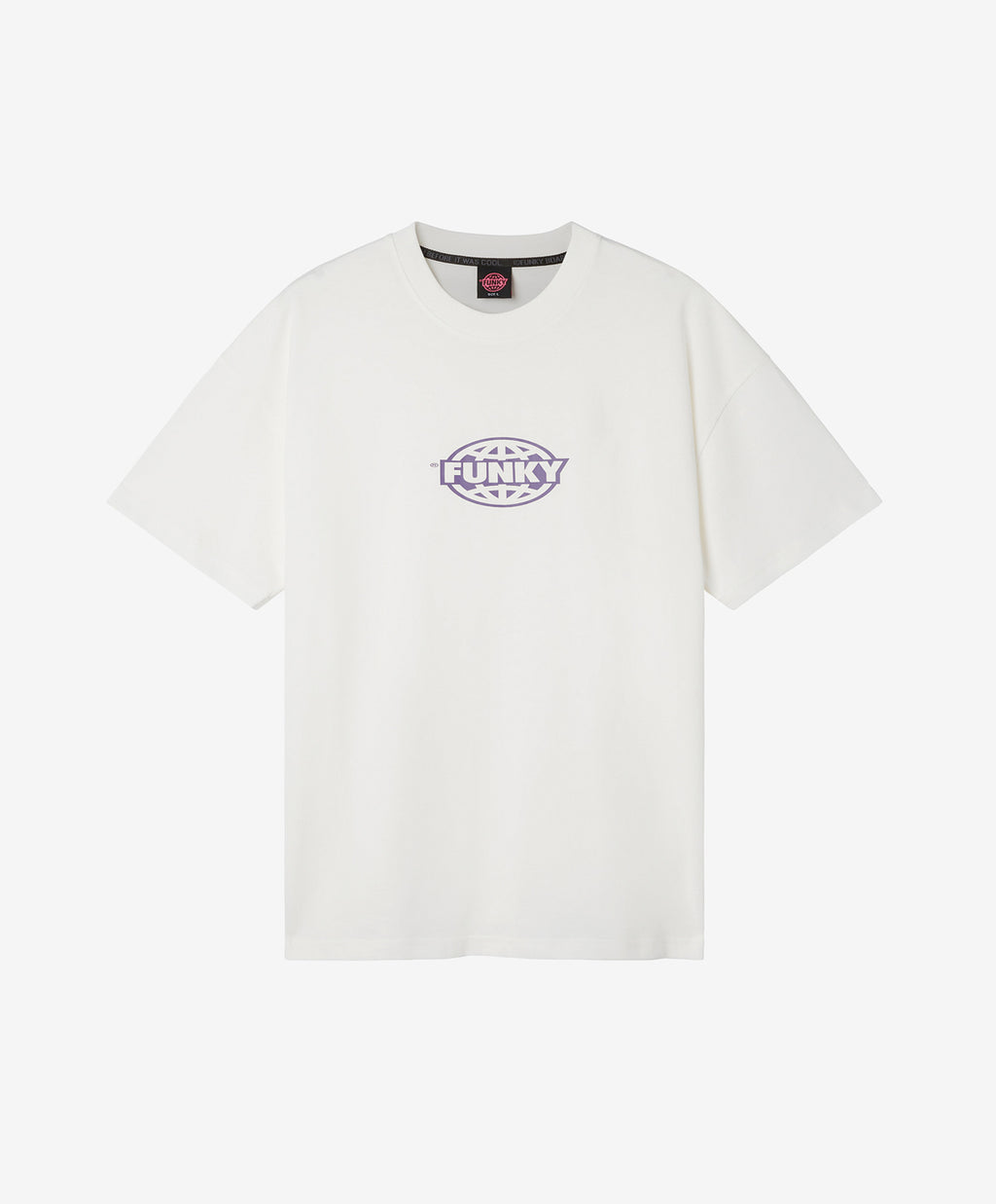 OVAL LOGO TEE WHITE