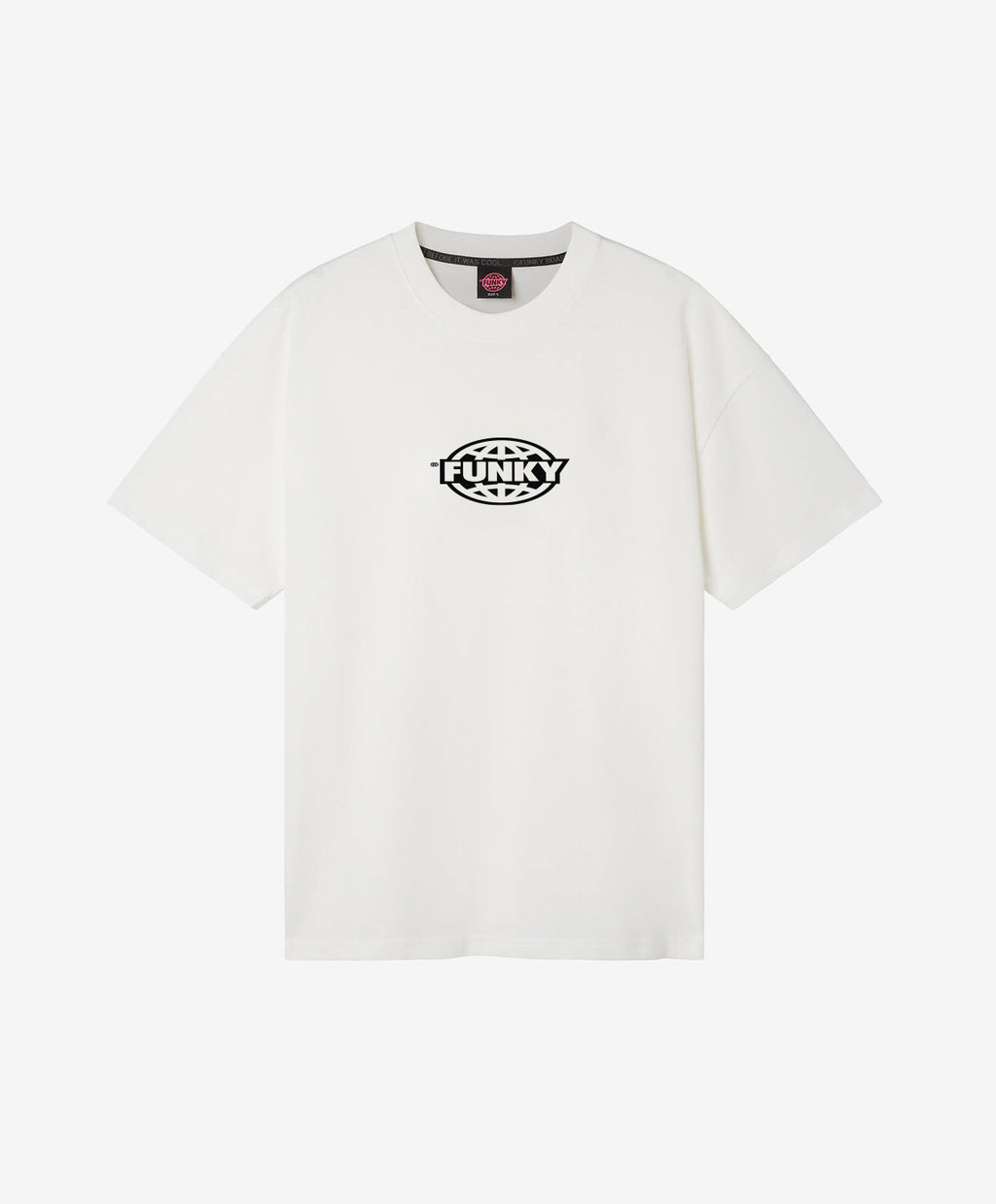 OVAL LOGO TEE WHITE