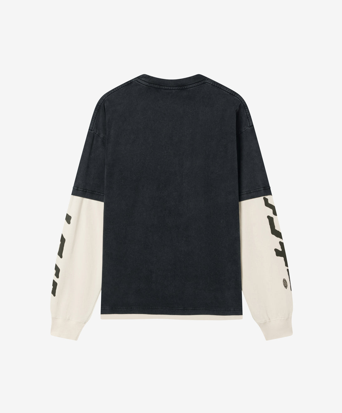 PUNKY LONG SLEEVE TEE WASHED BLACK