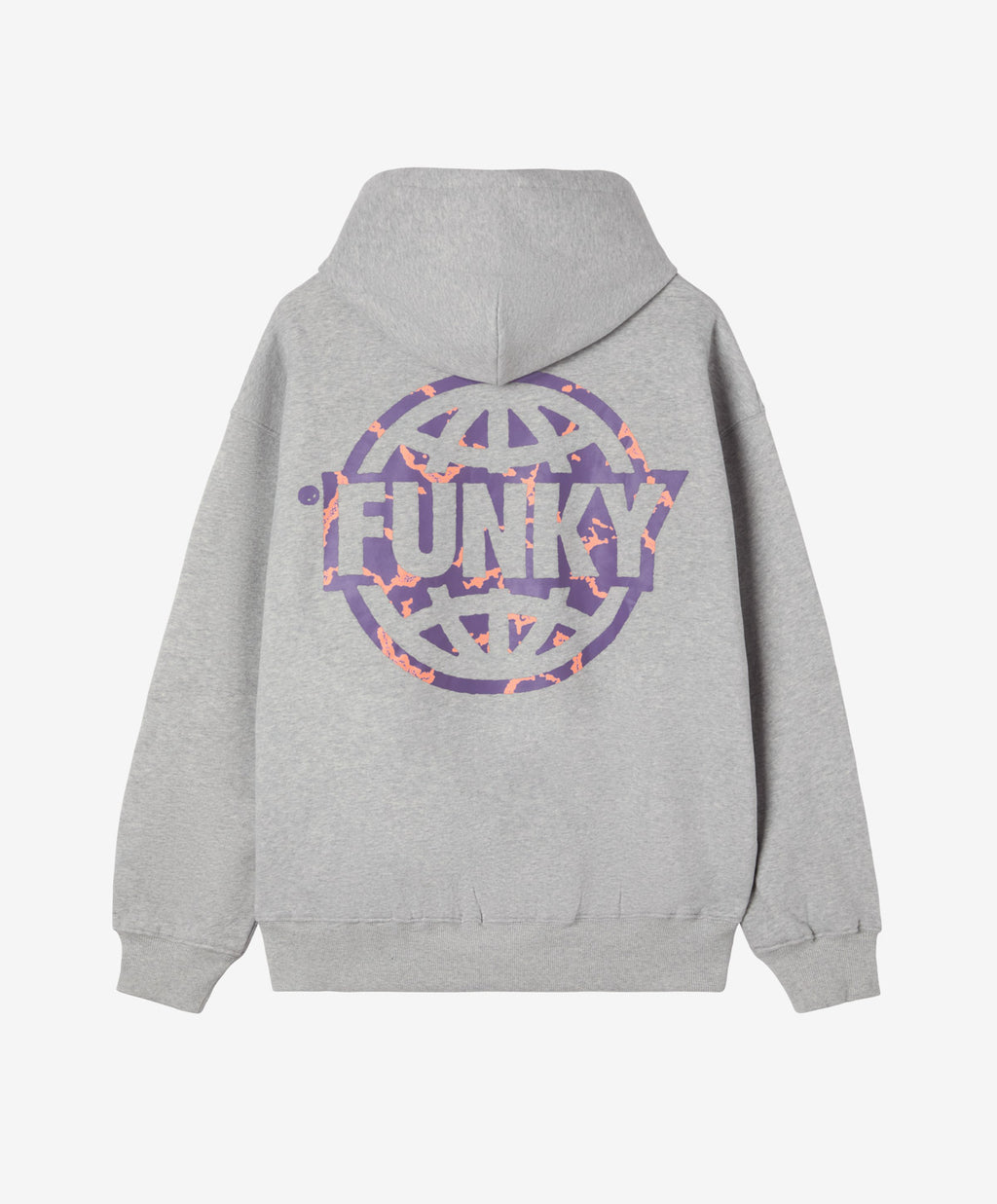 RIFT LOGO HOODIE HEATHER GREY