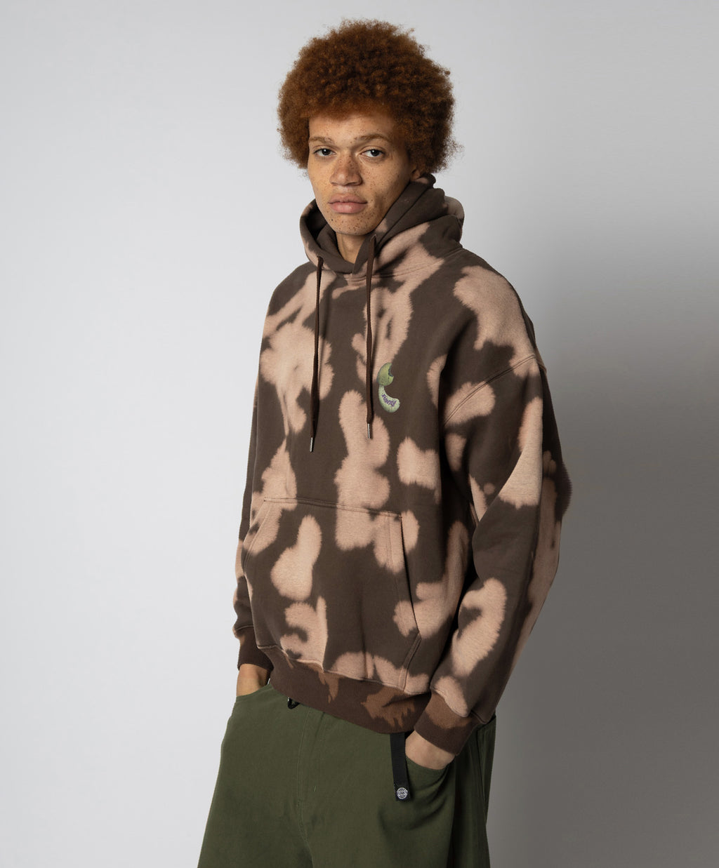 ALPS HOODIE BLOTTED COCONUT