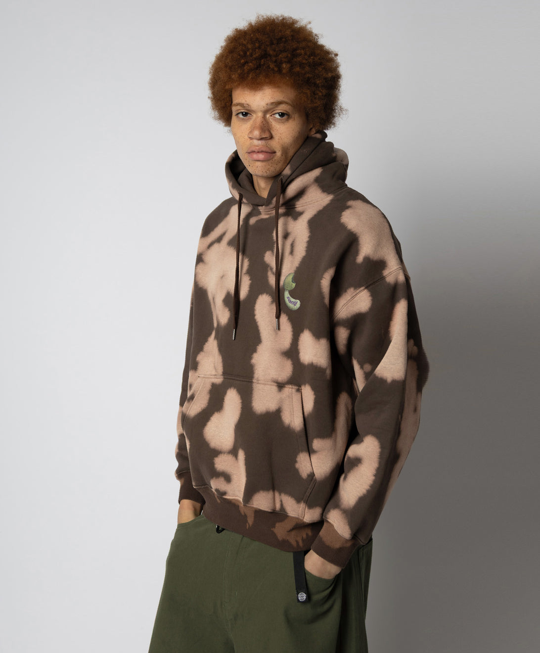 ALPS HOODIE BLOTTED COCONUT