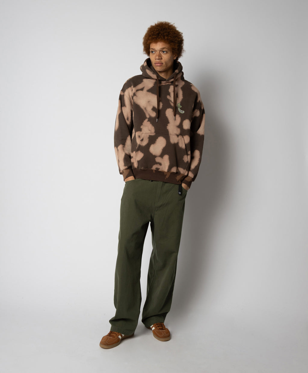 ALPS HOODIE BLOTTED COCONUT