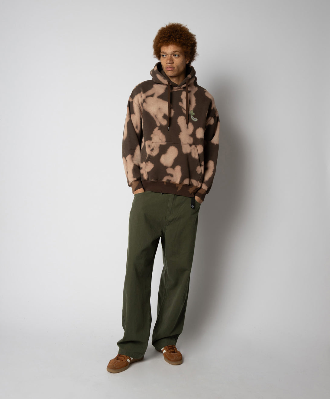 ALPS HOODIE BLOTTED COCONUT