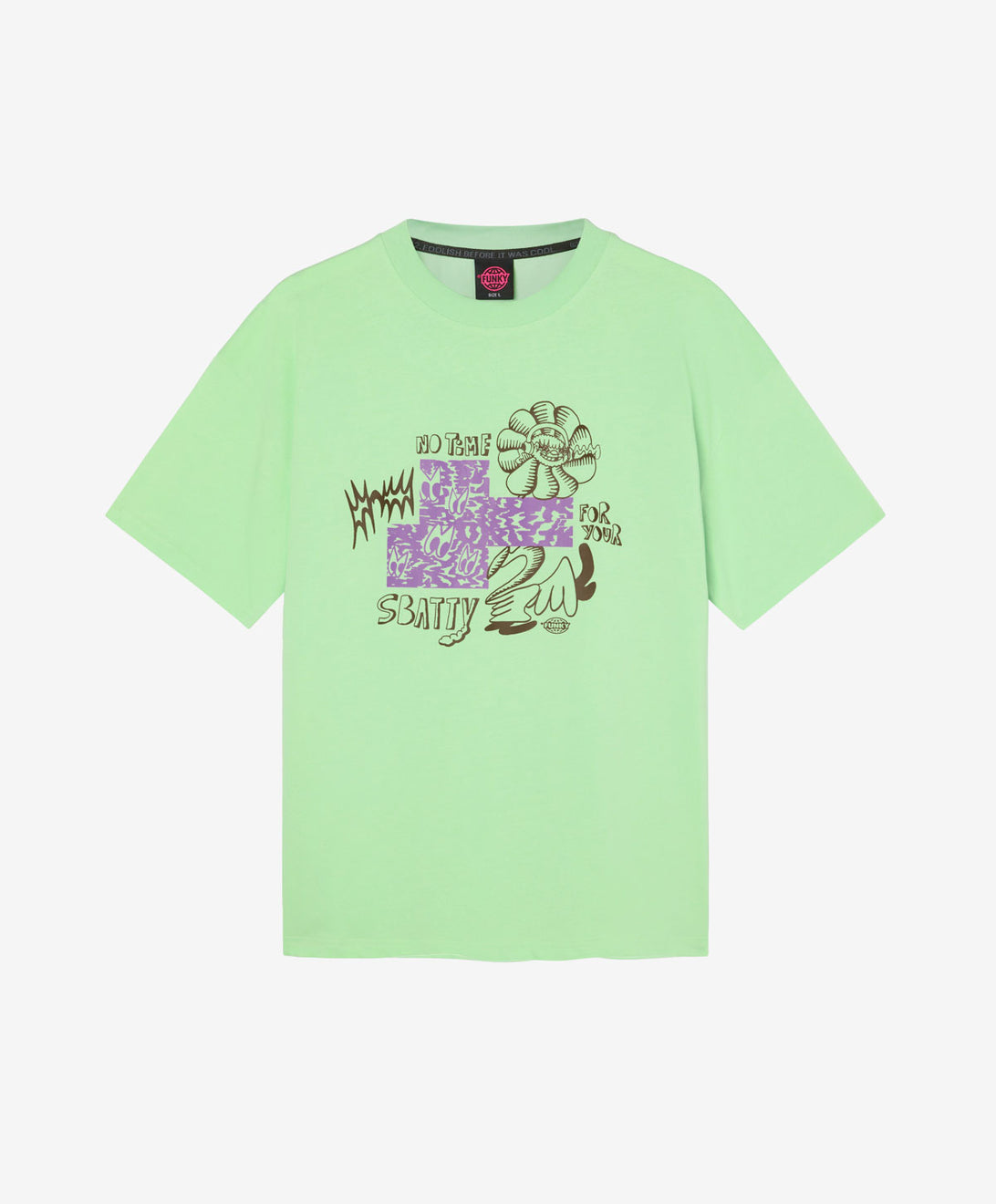 SBATTY TEE LIGHT GREEN
