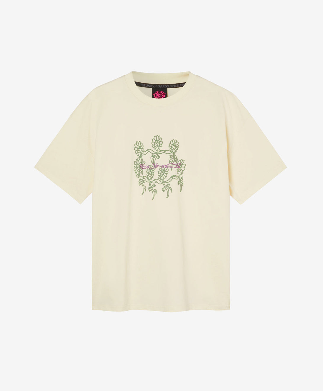 ROUND TEE OFF WHITE