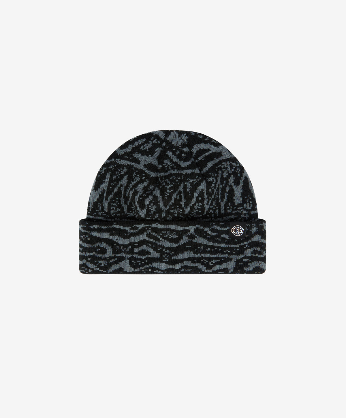 FUNKY ROOTS REGULAR BEANIE BLACK – Funkysnowboards