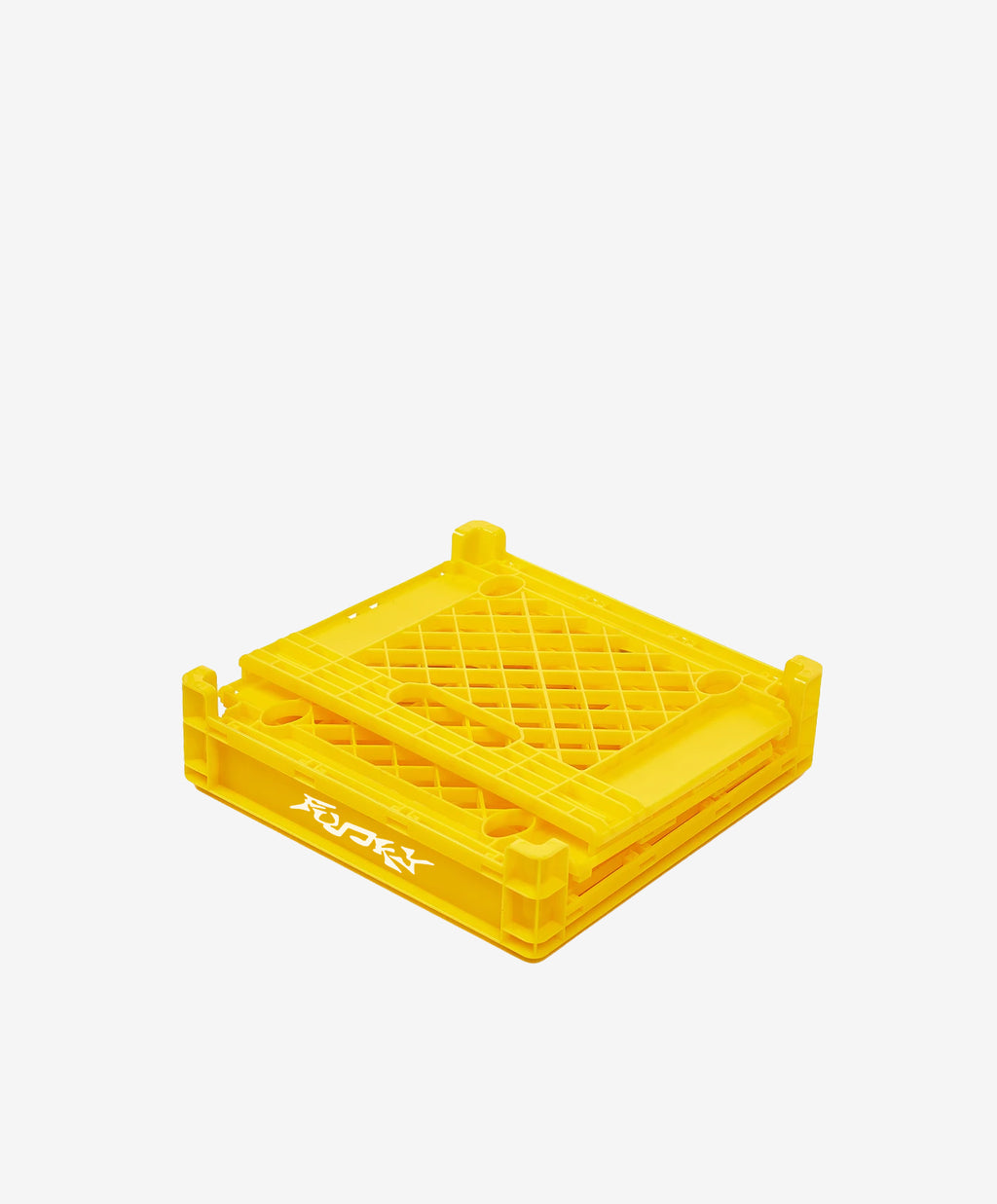 FUNKY VINYL CRATE YELLOW