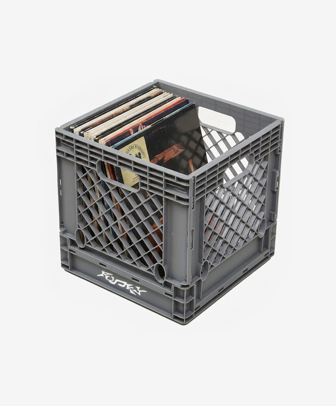 FUNKY VINYL CRATE RED