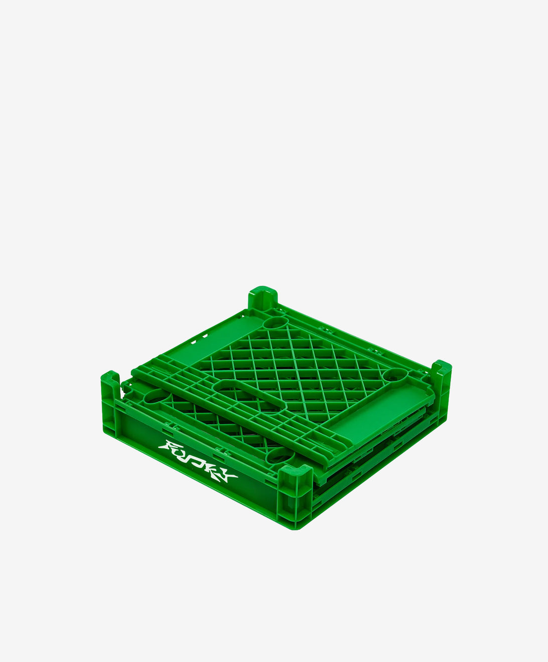 FUNKY VINYL CRATE GREEN