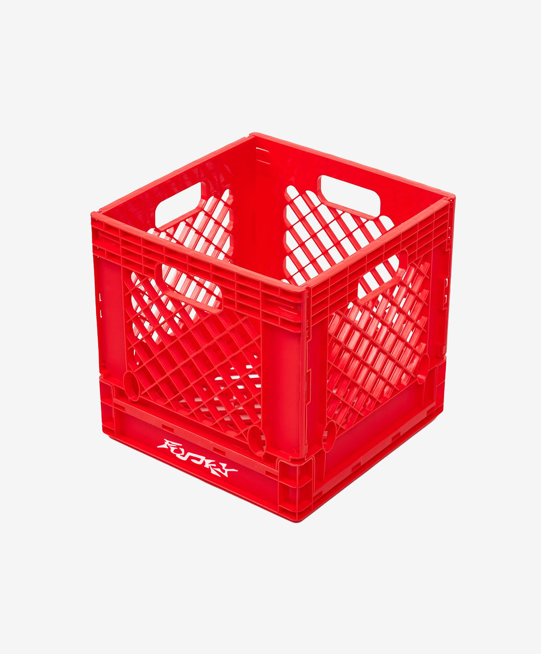 FUNKY VINYL CRATE RED