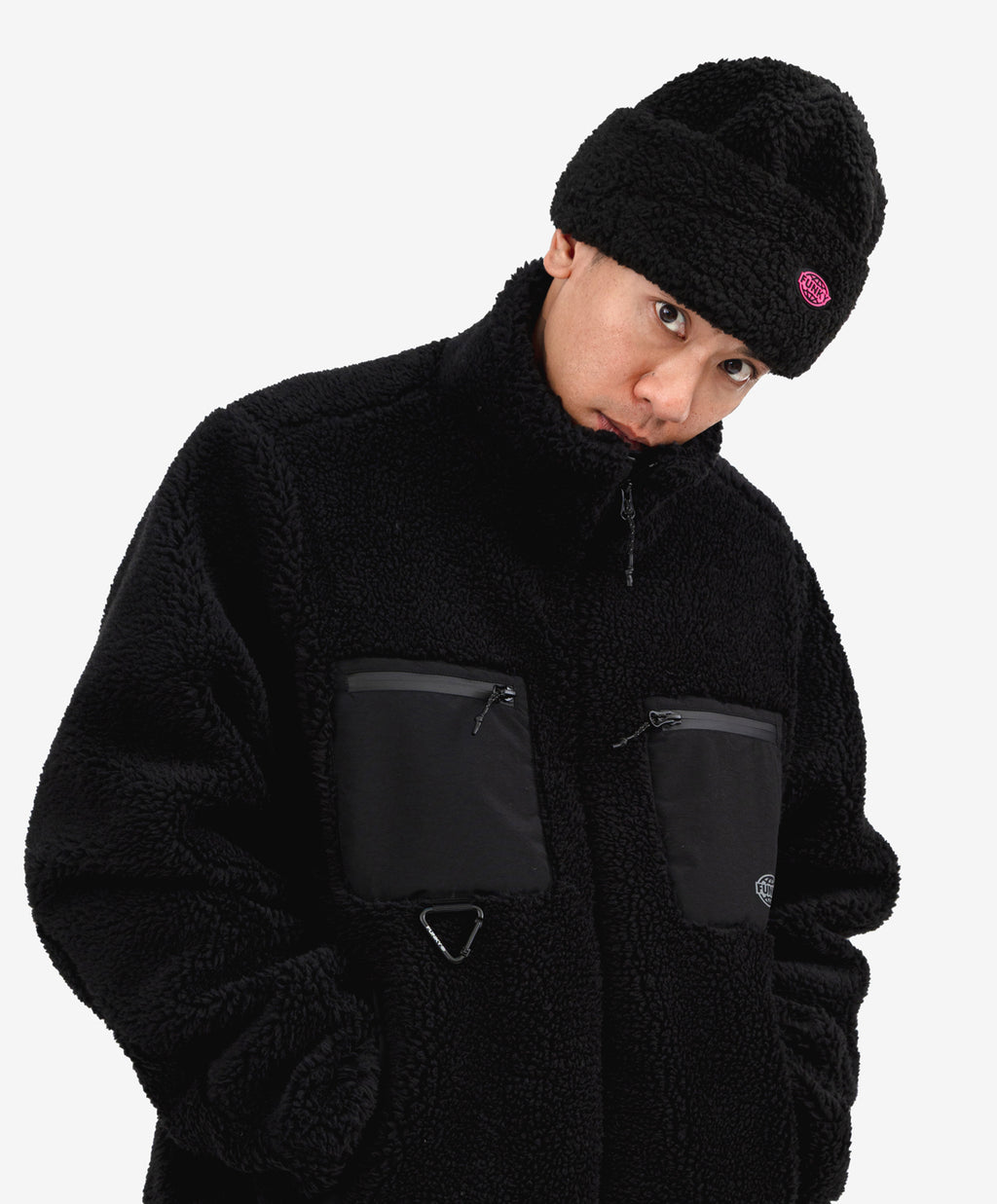 GROG TECH SHERPA JACKET BLACK