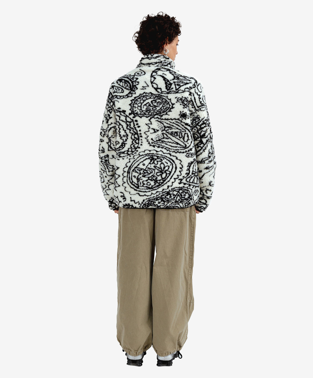 GROG TECH SHERPA JACKET NATURAL RAW