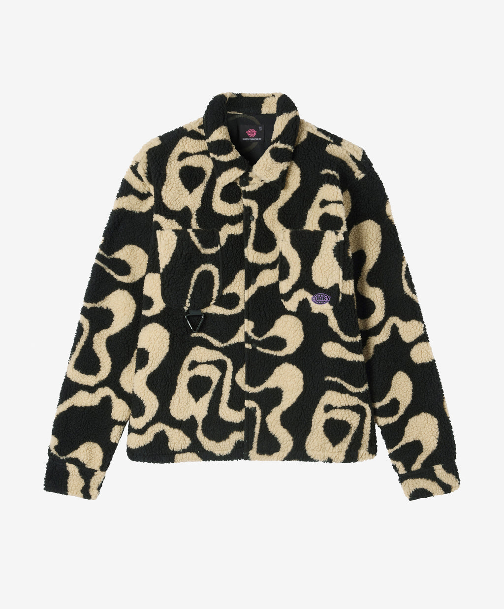 SHERPA SHIRT BLACK / NATURAL RAW