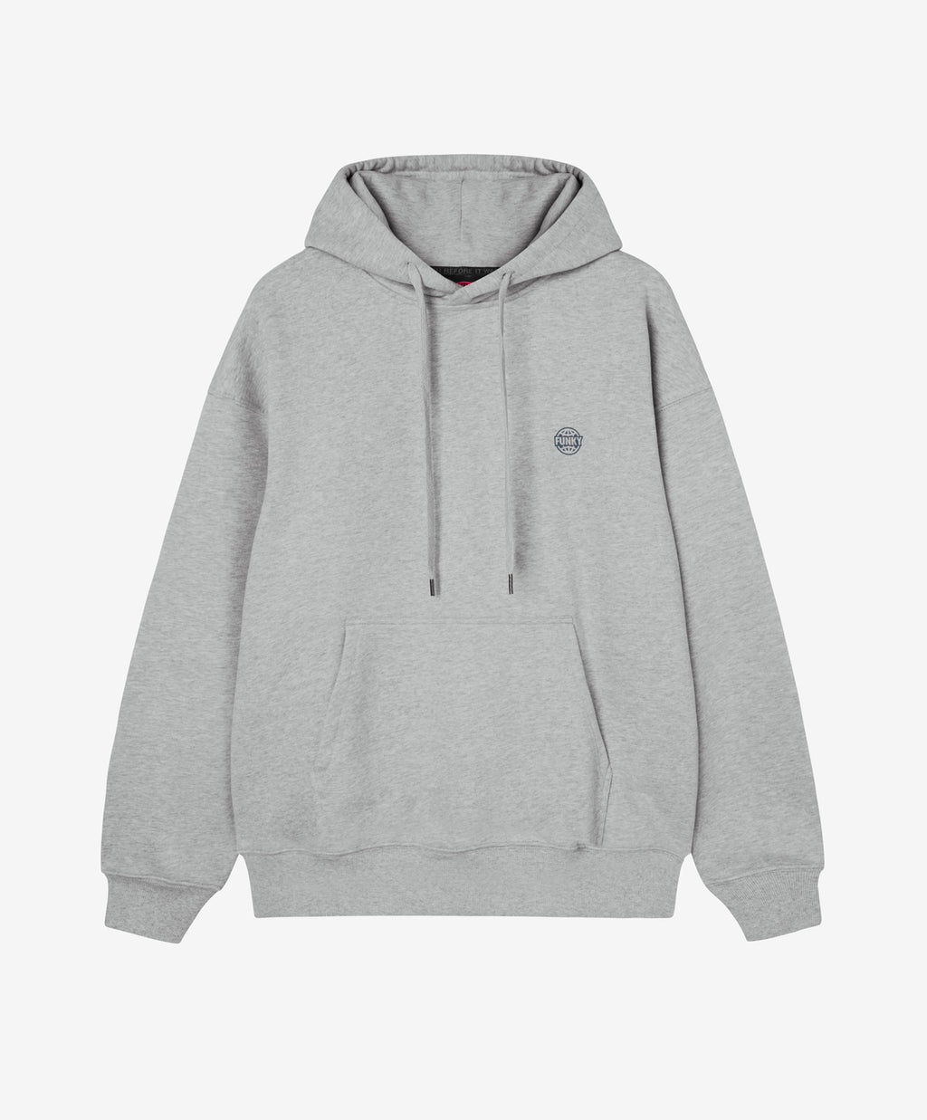 SMASH LOGO HOODIE HEATHER GREY