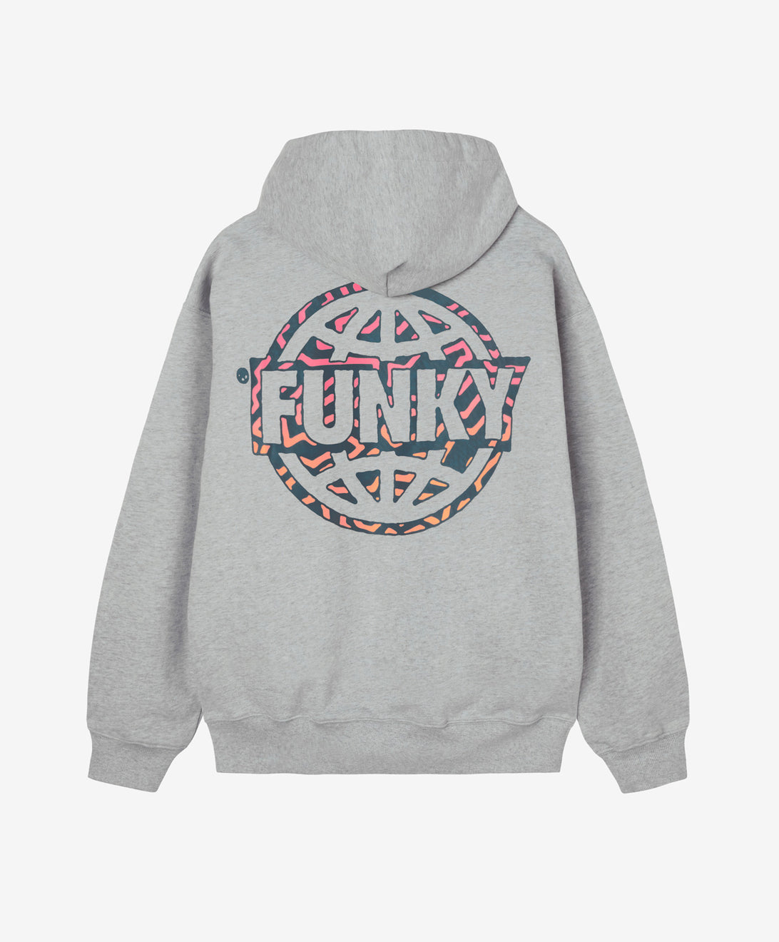 SMASH LOGO HOODIE HEATHER GREY