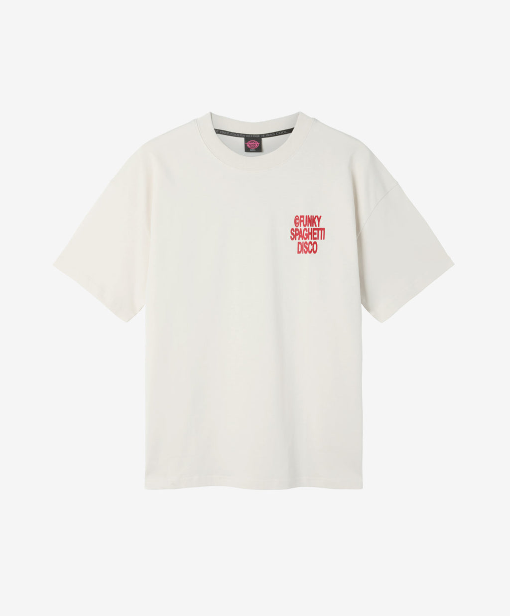 SPAGHETTI TEE OFF WHITE