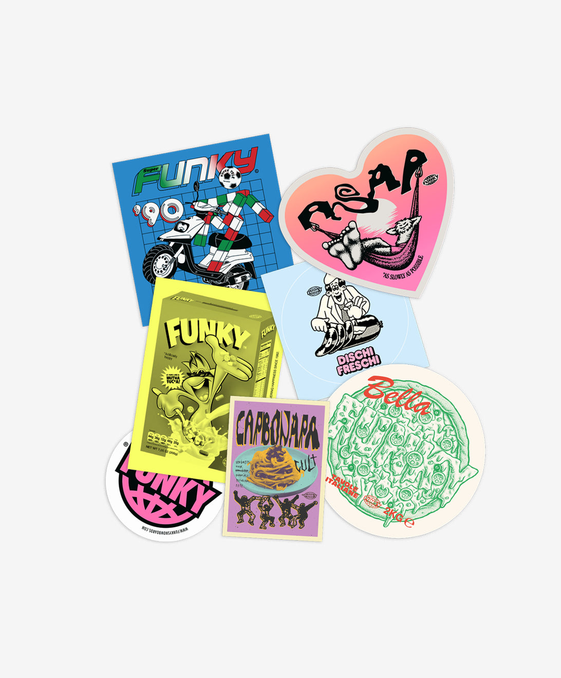 FUNKY STICKER PACK