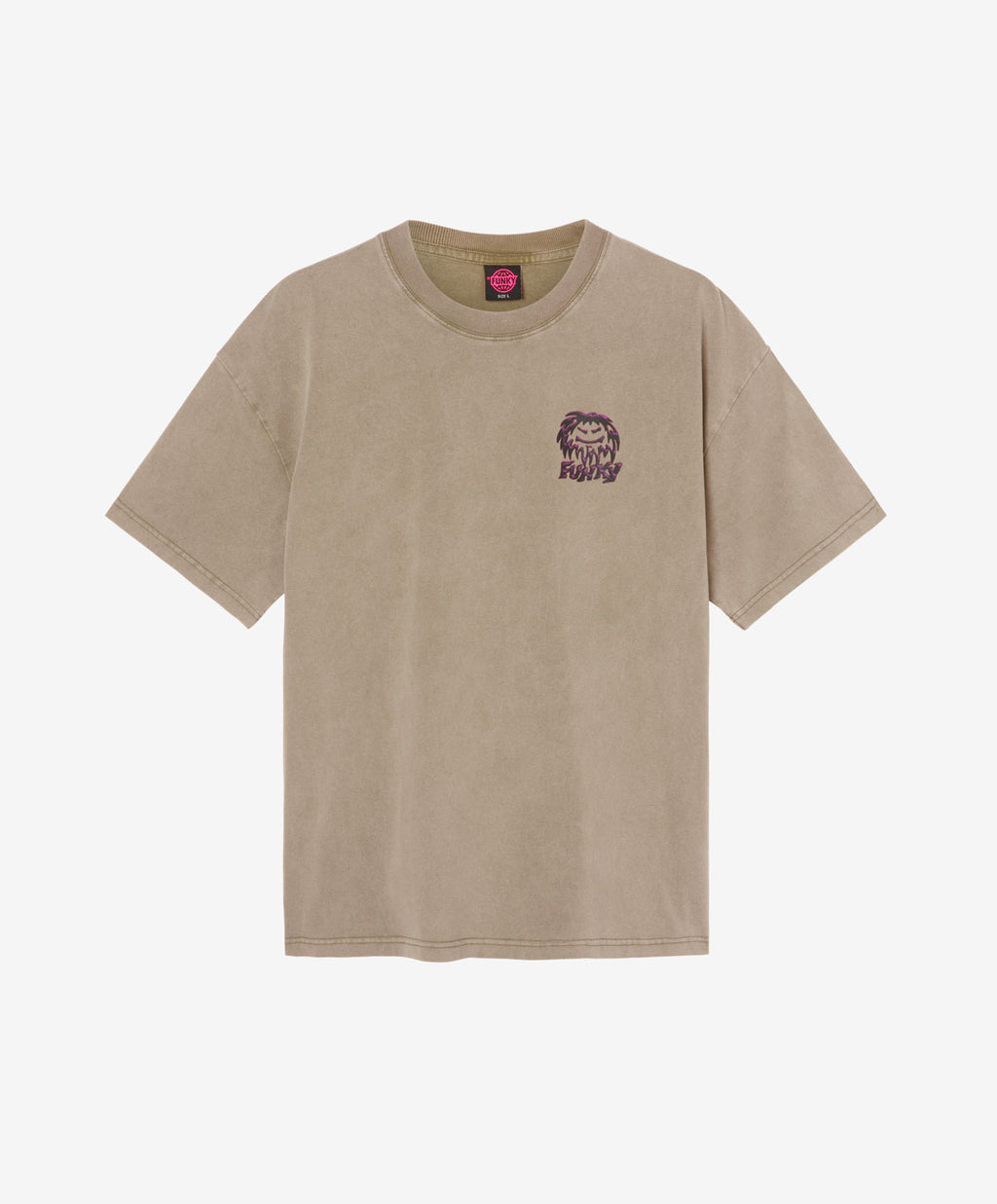 STONER IDOLS TEE WASHED SAND