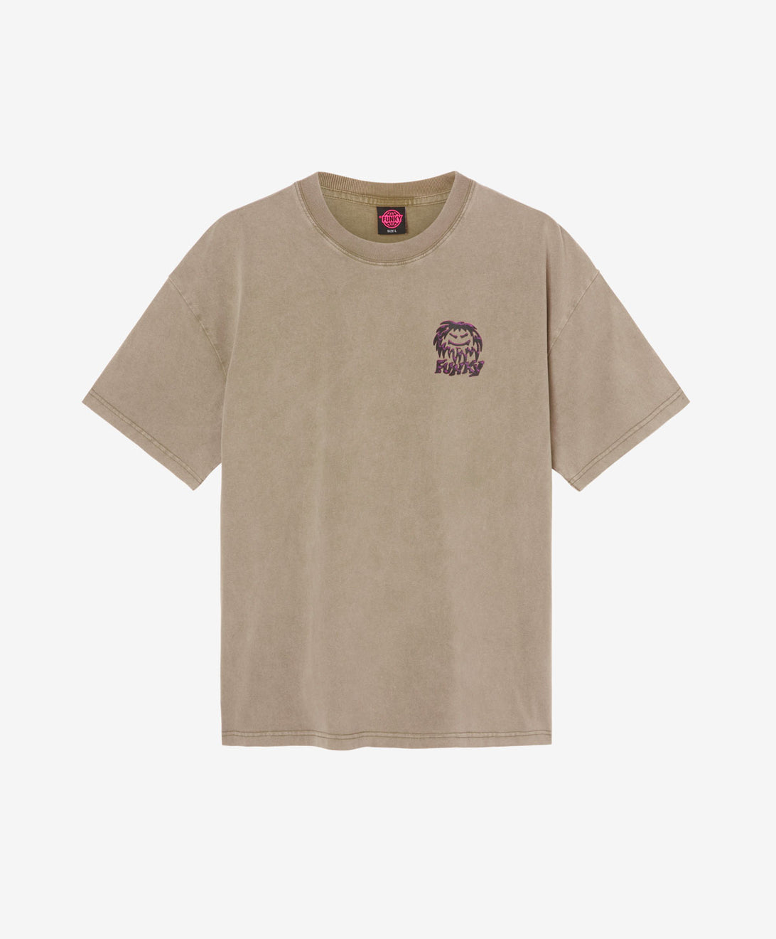 STONER IDOLS TEE WASHED SAND