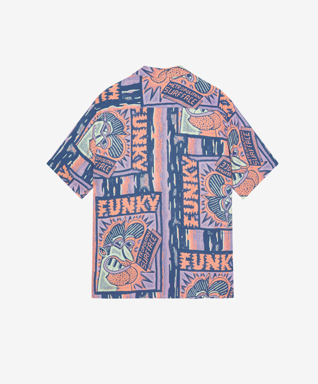 SURFACE VISCOSE SHIRT STONE MULTI