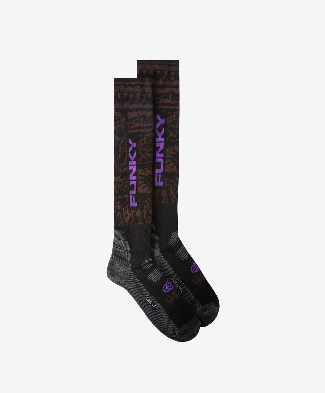 TRIBAL PERFORMANCE SOCKS BROWN