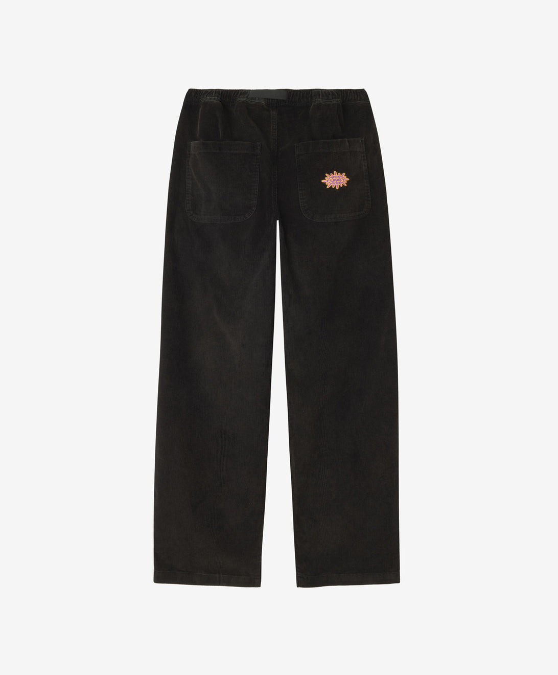 ULTRA CORDUROY TROUSERS WASHED BLACK