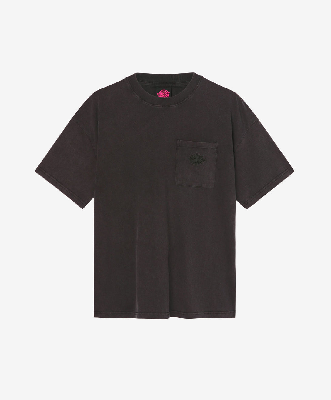 ULTRA POCKET TEE WASHED BLACK
