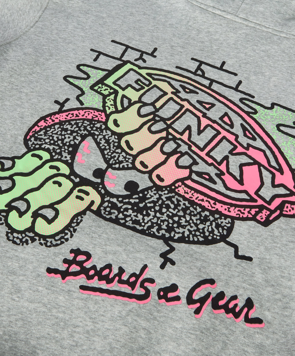 UNDERGROUND HOODIE HEATHER GREY