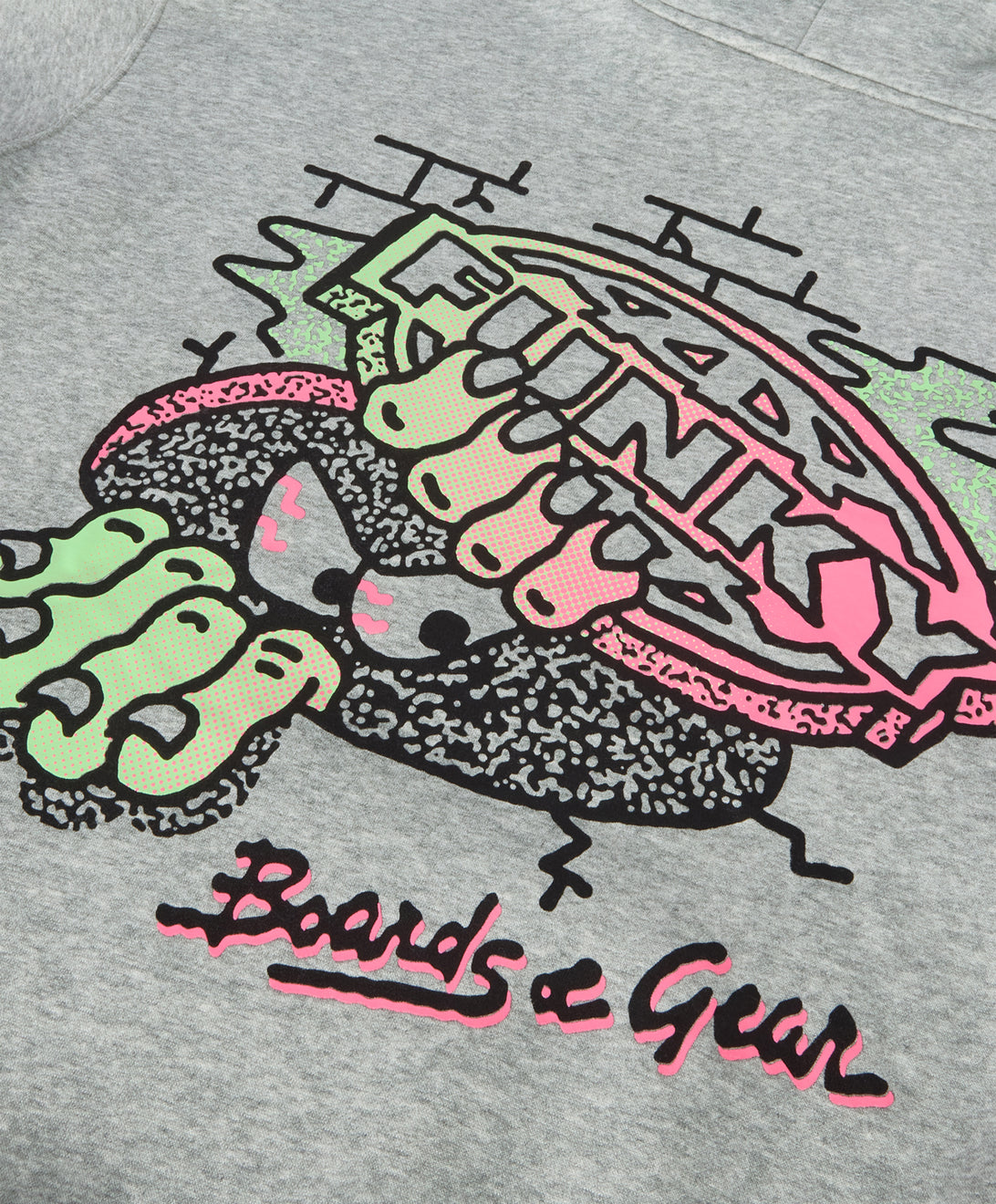 UNDERGROUND HOODIE HEATHER GREY