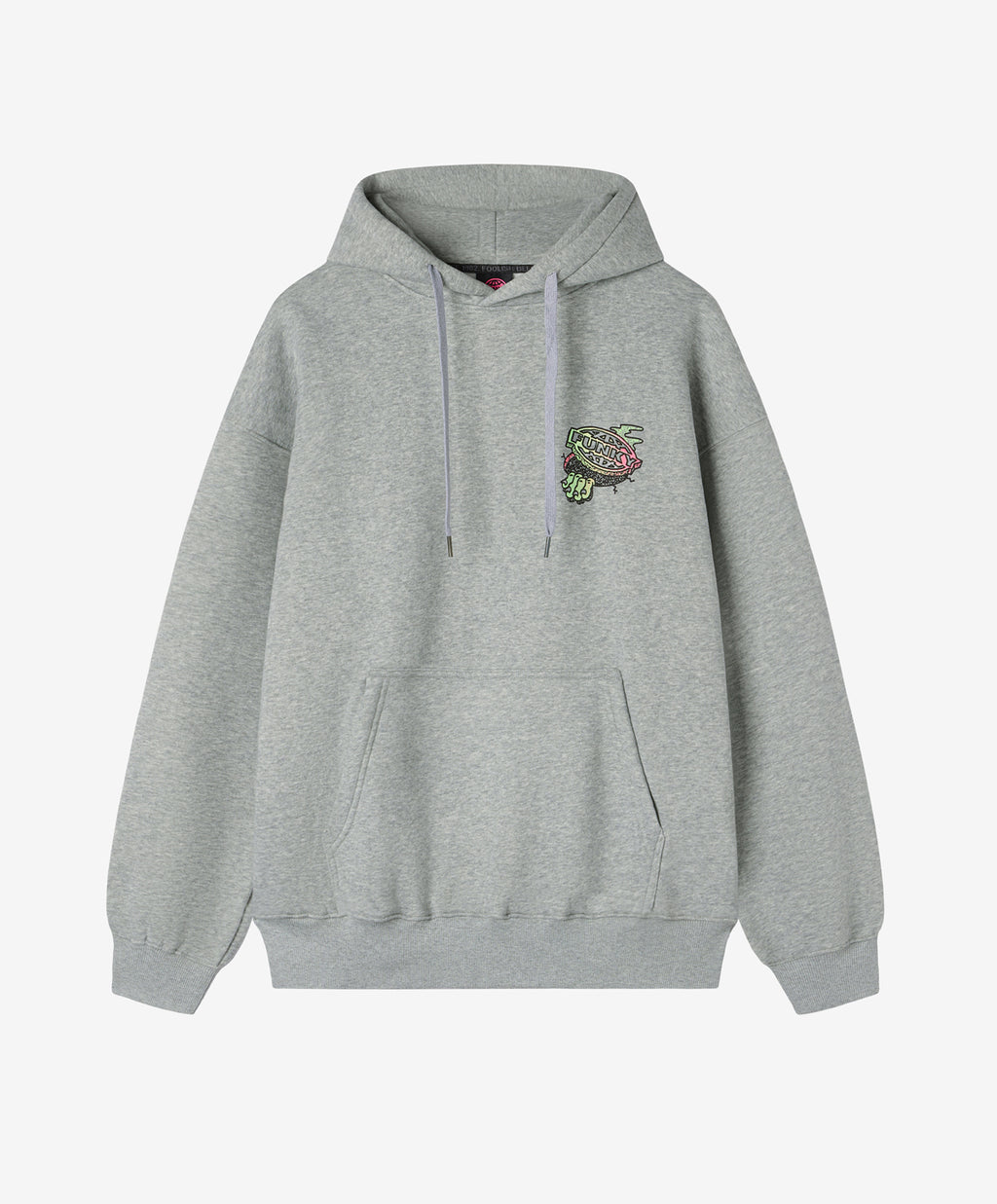 UNDERGROUND HOODIE HEATHER GREY