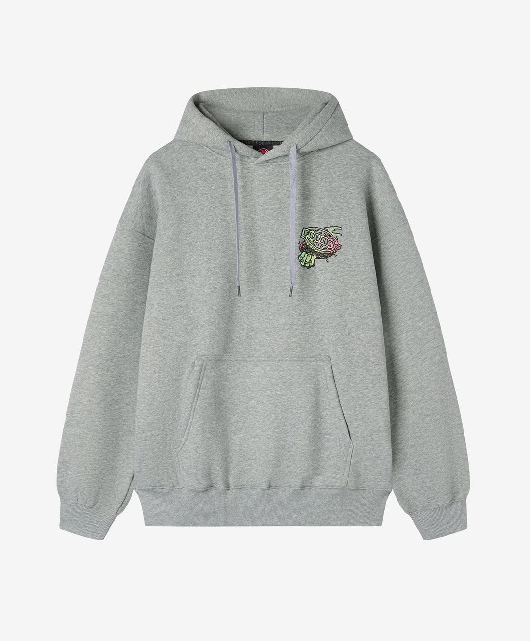 UNDERGROUND HOODIE HEATHER GREY