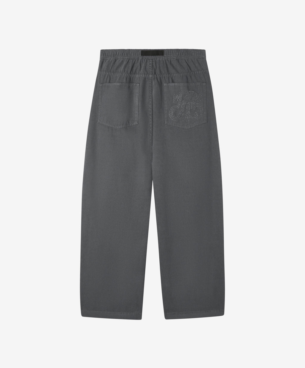 WALKER CANVAS TROUSERS WASHED BLACK