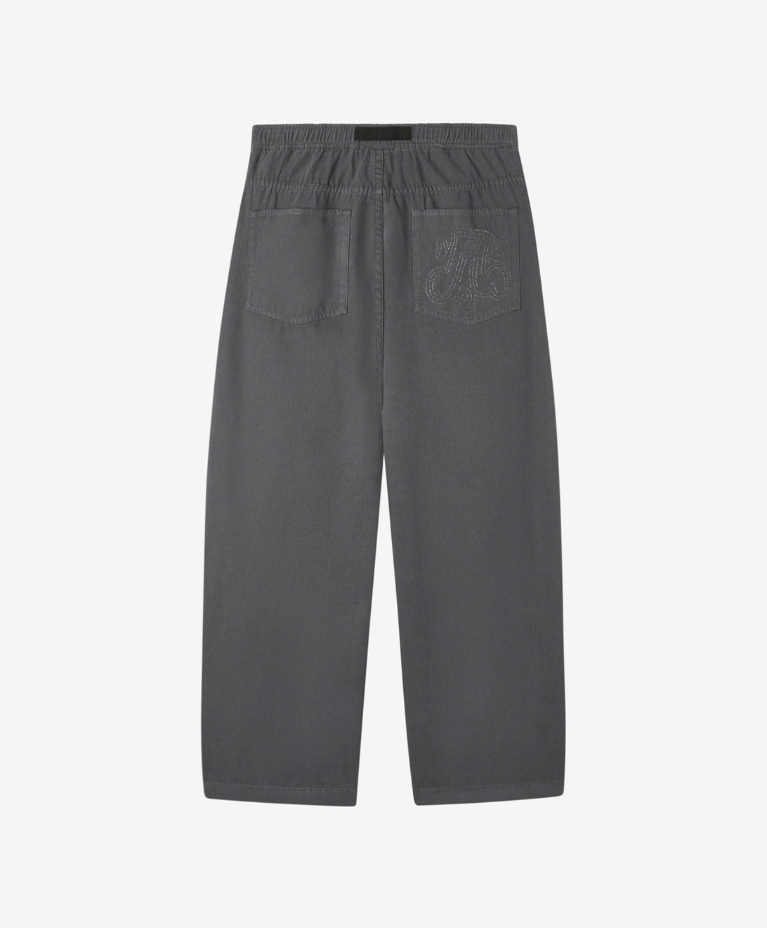 WALKER CANVAS TROUSERS WASHED BLACK