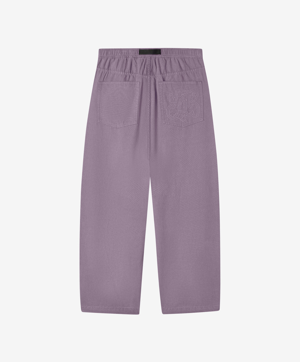 WALKER CANVAS TROUSERS WASHED PURPLE