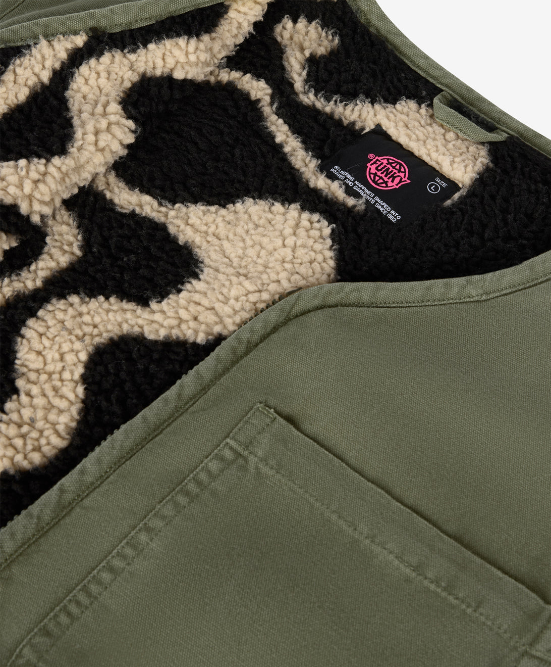 WALKER VEST WASHED OLIVE