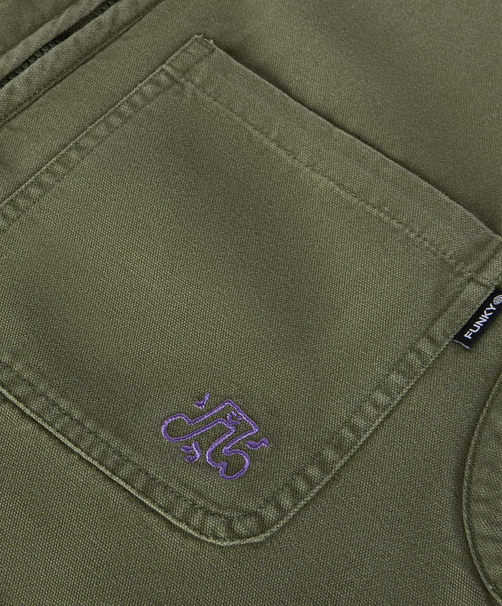 WALKER VEST WASHED OLIVE