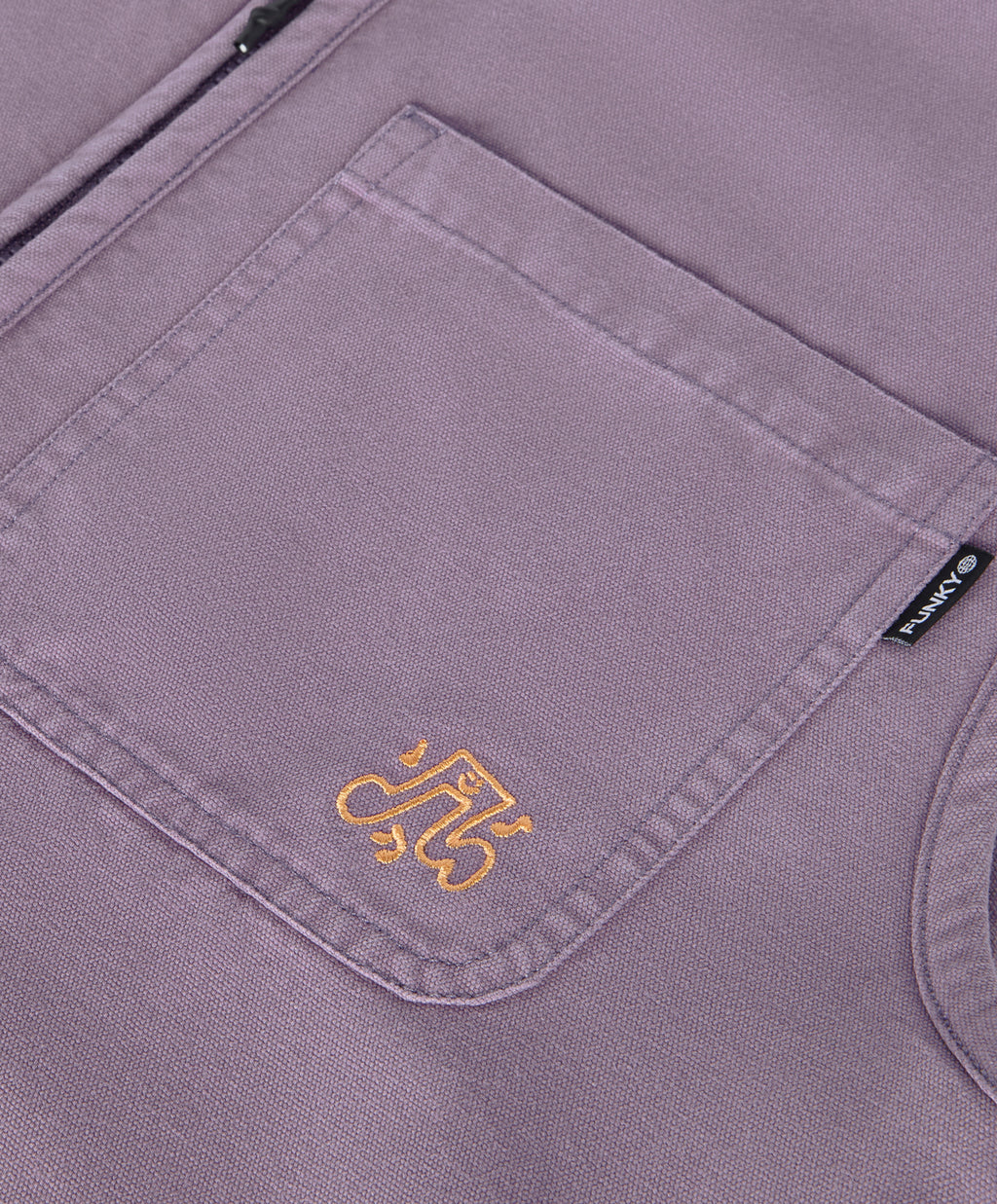 WALKER VEST WASHED PURPLE