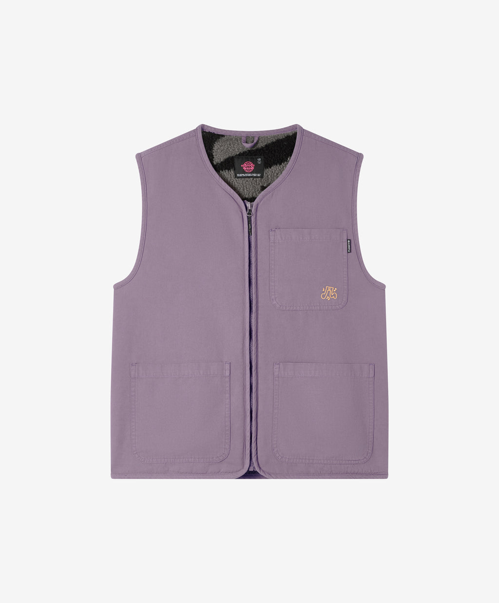 WALKER VEST WASHED PURPLE