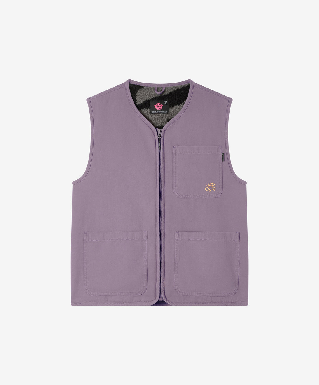 WALKER VEST WASHED PURPLE
