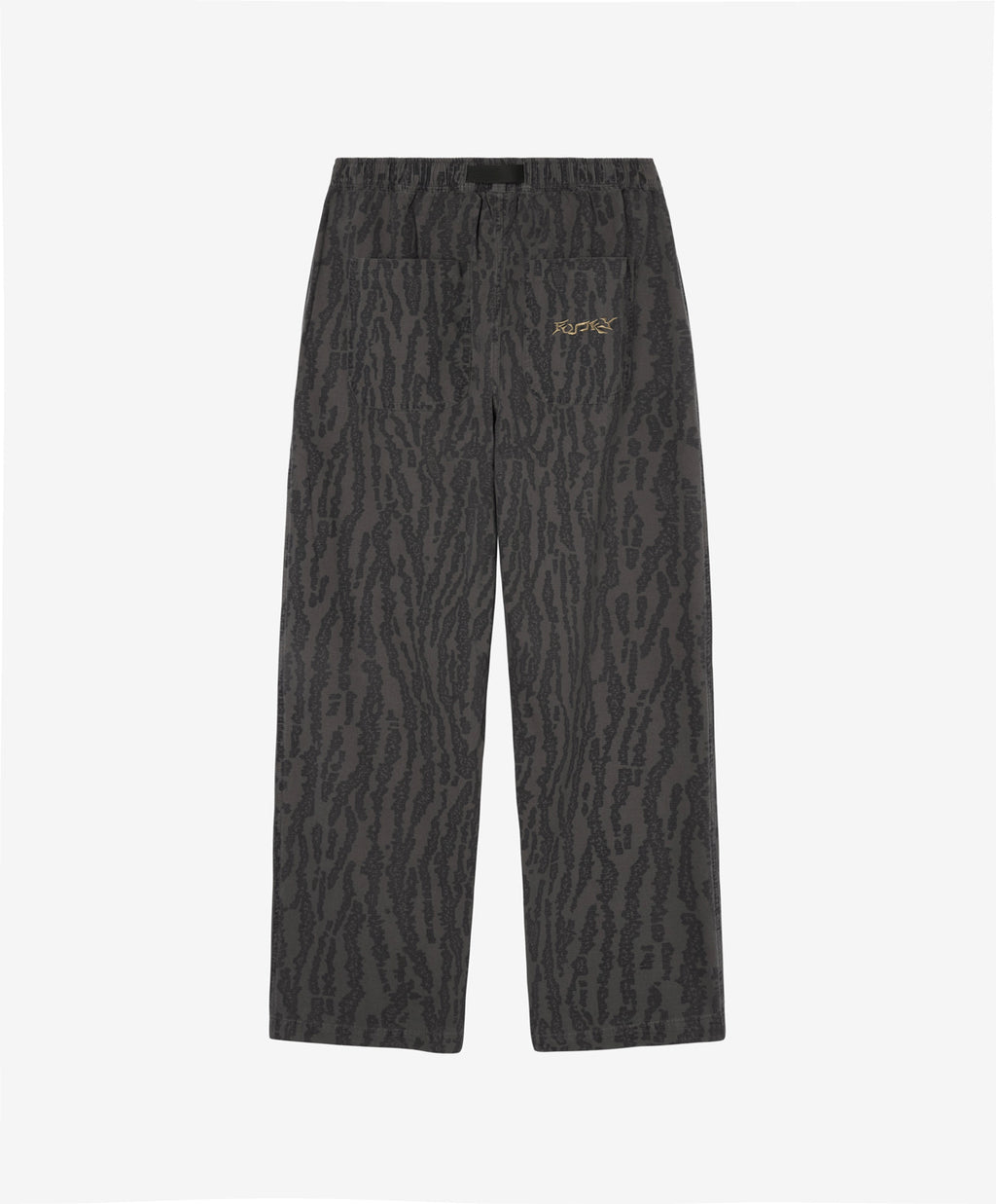 WALKER RIPSTOP TROUSERS WASHED ANTHRACITE
