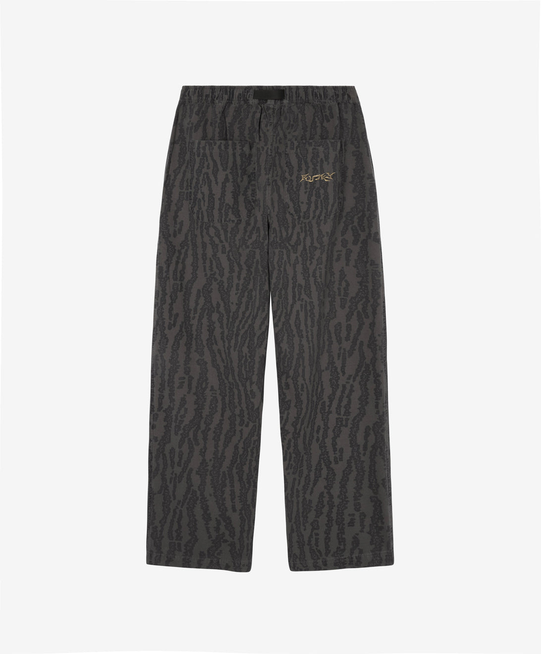 WALKER RIPSTOP TROUSERS WASHED ANTHRACITE