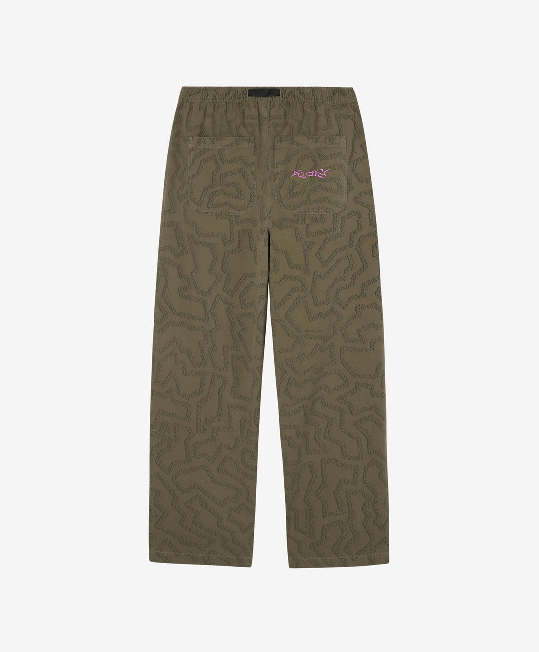 WALKER RIPSTOP TROUSERS WASHED KHAKI