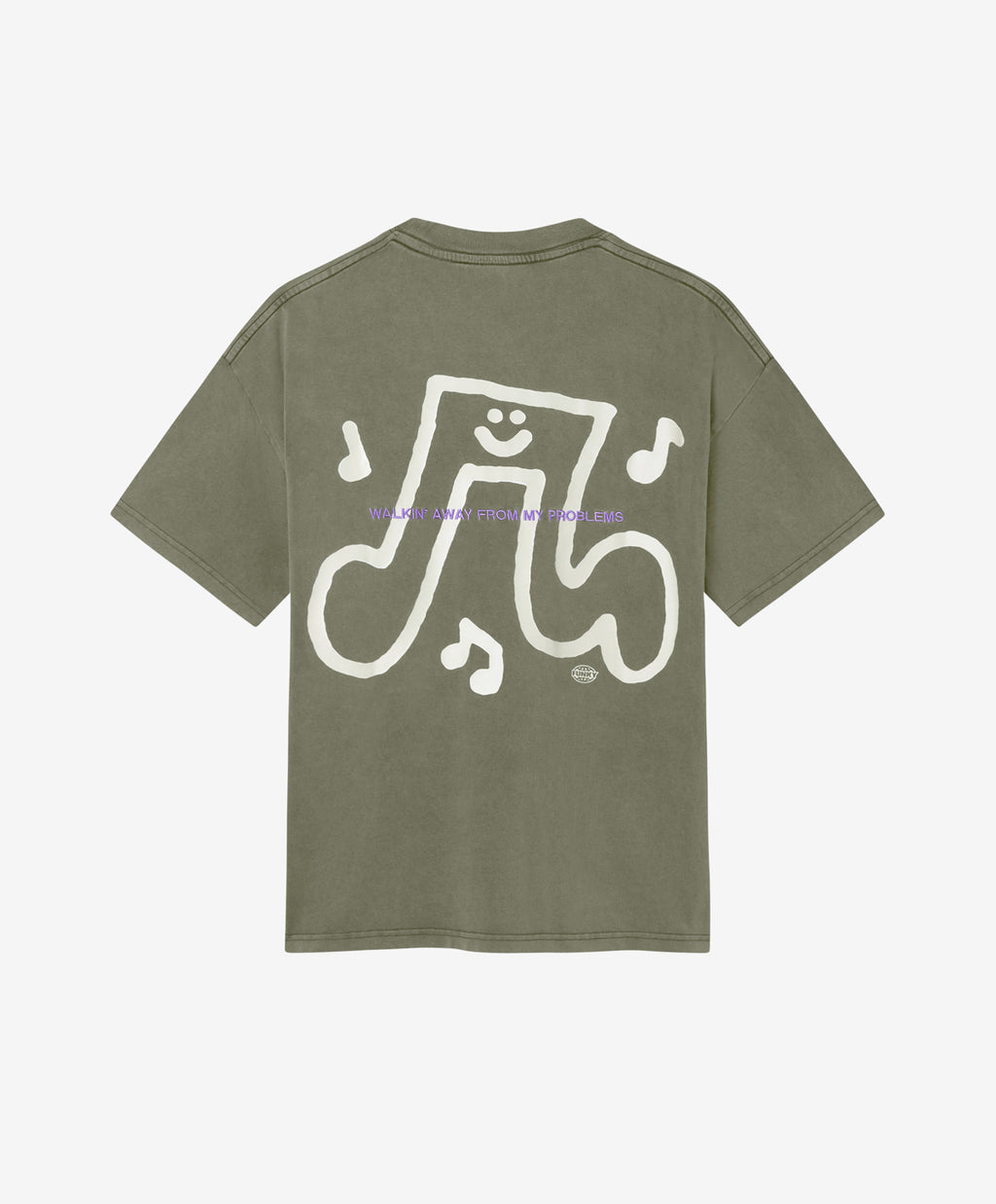 WALKER TEE WASHED OLIVE