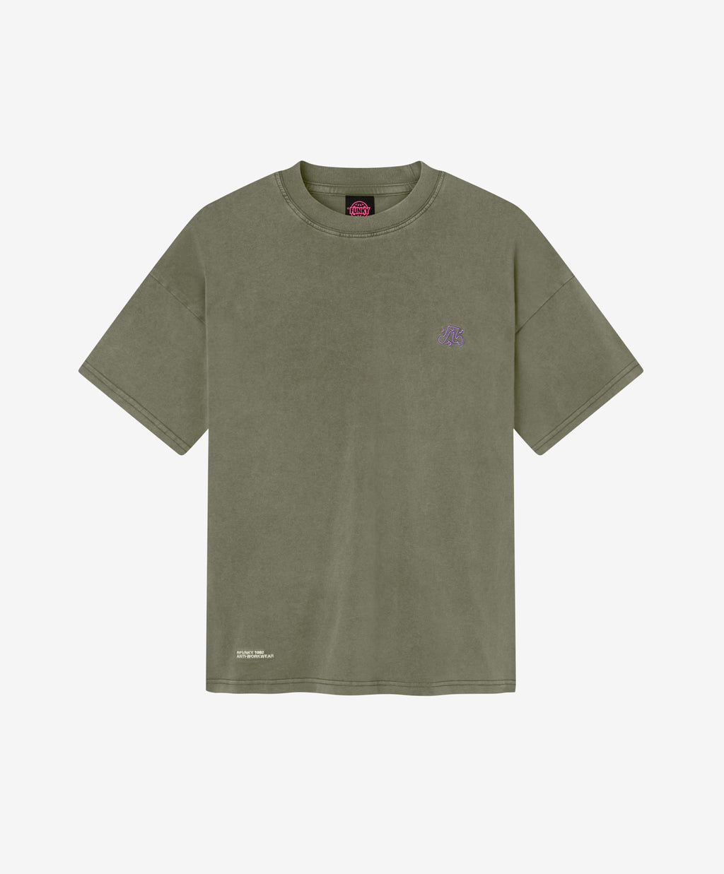 WALKER TEE WASHED OLIVE