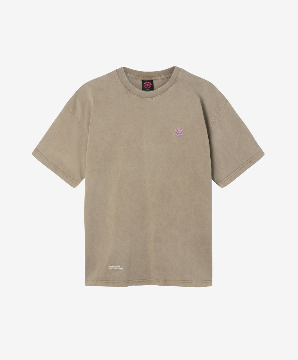 WALKER TEE WASHED BROWN
