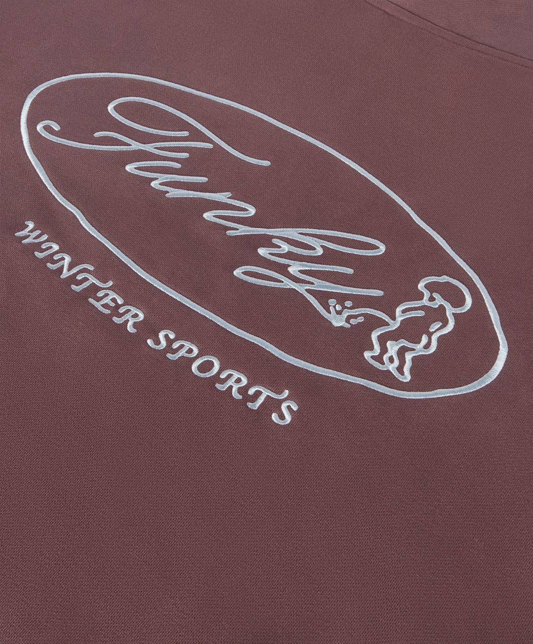 WINTER SPORTS HALF ZIP BURGUNDY