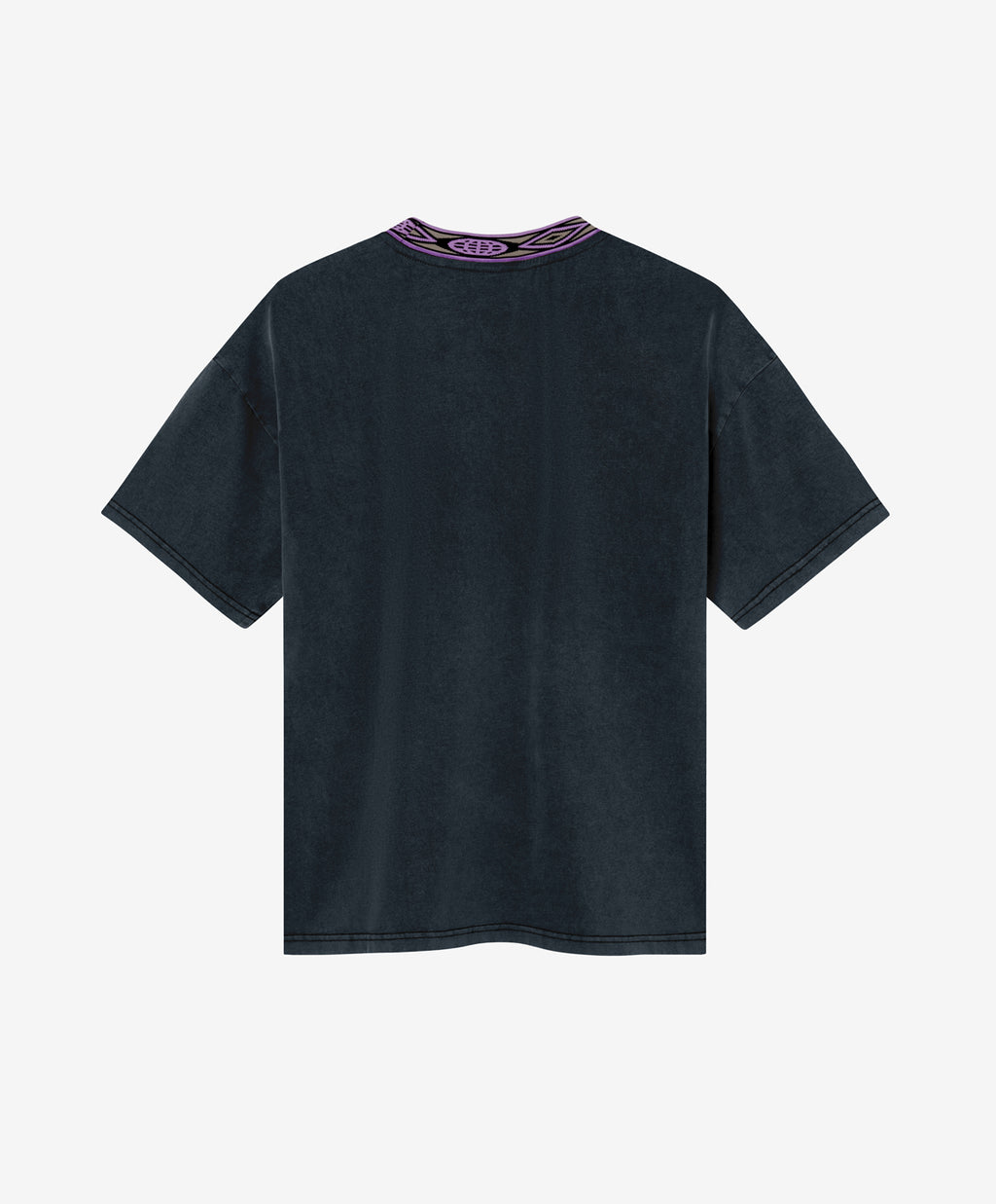 WOVEN TEE WASHED BLACK