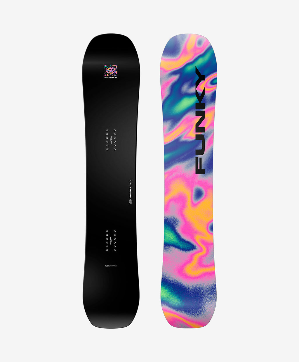 Man’s Funky Derby Snowboard
