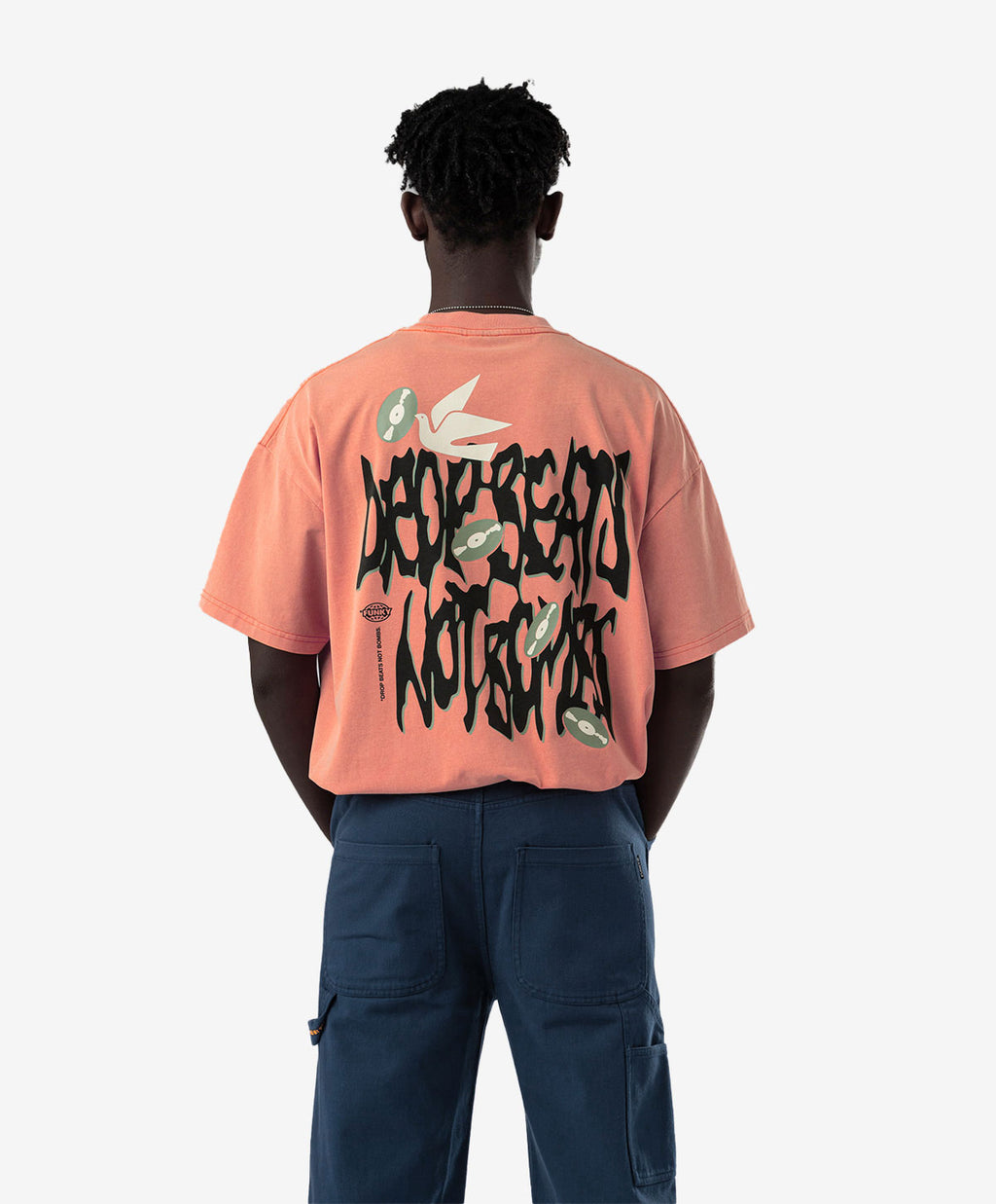 BEAT TEE WASHED CORAL